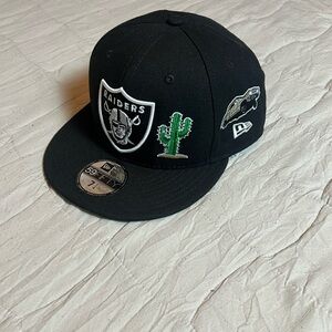 Las Vegas Raiders Hat Draft Cap New Era 59 Fifty 2020 Oakland NFL SnapBack Black